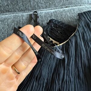 Sue Wong Black and Cream Dresses